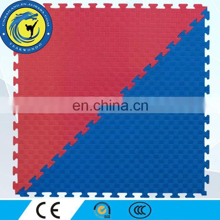 Five Stripes Black&Red Color Taekwondo Mat