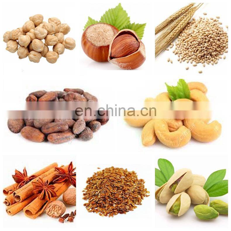 Almond Seeds Cocoa Bean Nut Roasting Groundnut Soybean Peanut Roaster Machine