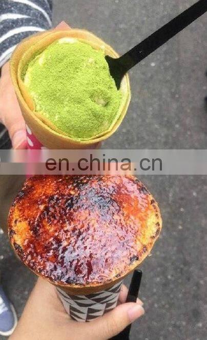 commercial electric pancake maker machine crepe maker machine with factory price