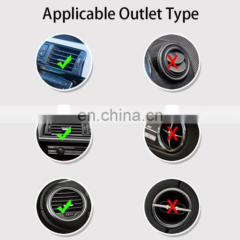 Car Air Vent Wireless Charger 15W Quick Charge for Iphone 11 Pro XR XS Huawei P30 LG Qi Infrared Sensor Phone Holder Accessories