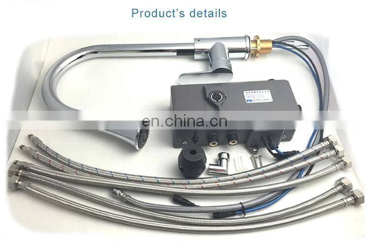 fashion sensor kitchen hot and cold water above sensor hands free  faucet