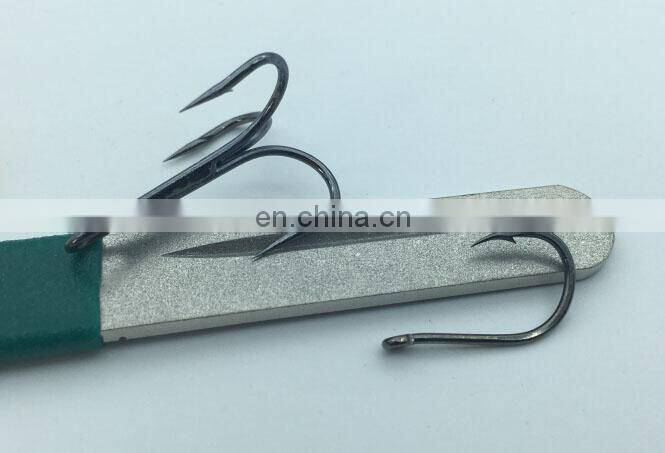 Fishing Hook Hone for treble Fishhook Sharpening Tackle Box Sharpener Accessory Tool