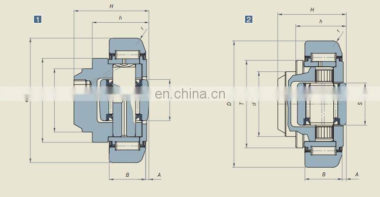 DR 400-0455 Precision combined bearings DR400-0455