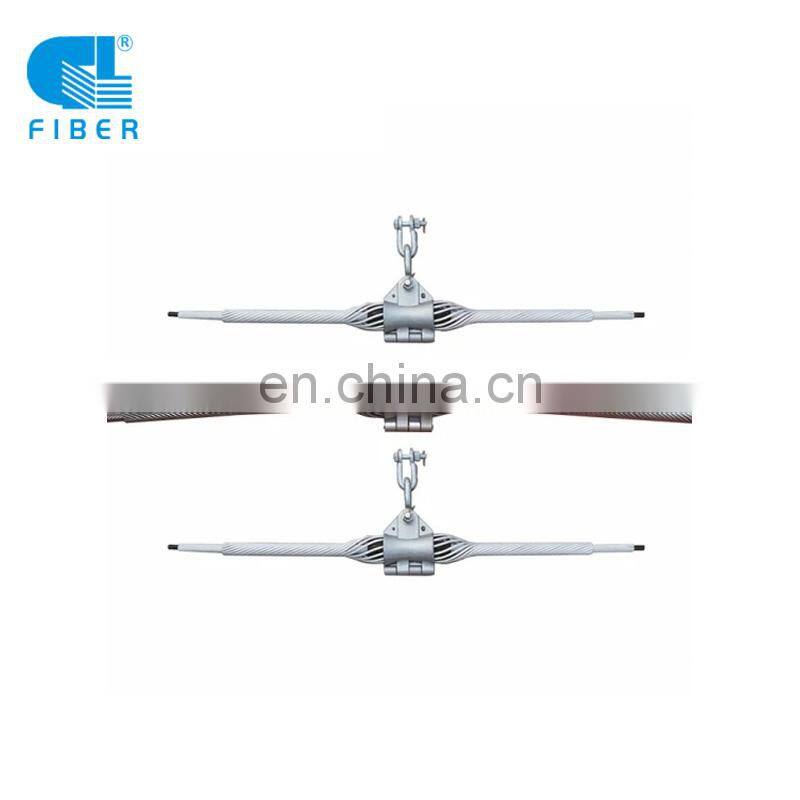 Factory wholesale  abc suspension clamp Preformed Accessories for ADSS OPGW Fiber Cable Accessories