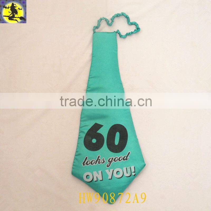 Colorful Big Funny Composit Cloth Tie for Birthday Party