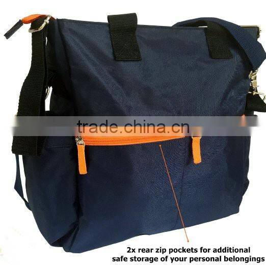 Popular Diaper bags mummy baby bag with Changing Mat & Bottle Bag