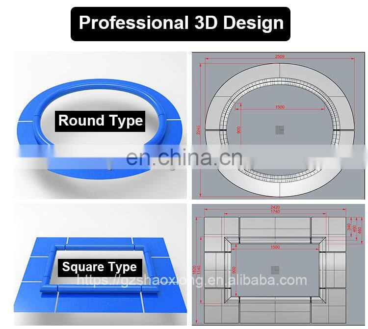 Good Quality PVC Beach Bon Quickly Laying Inflatable Floating Water Flood Oil Bon Sea Barrier for Sale