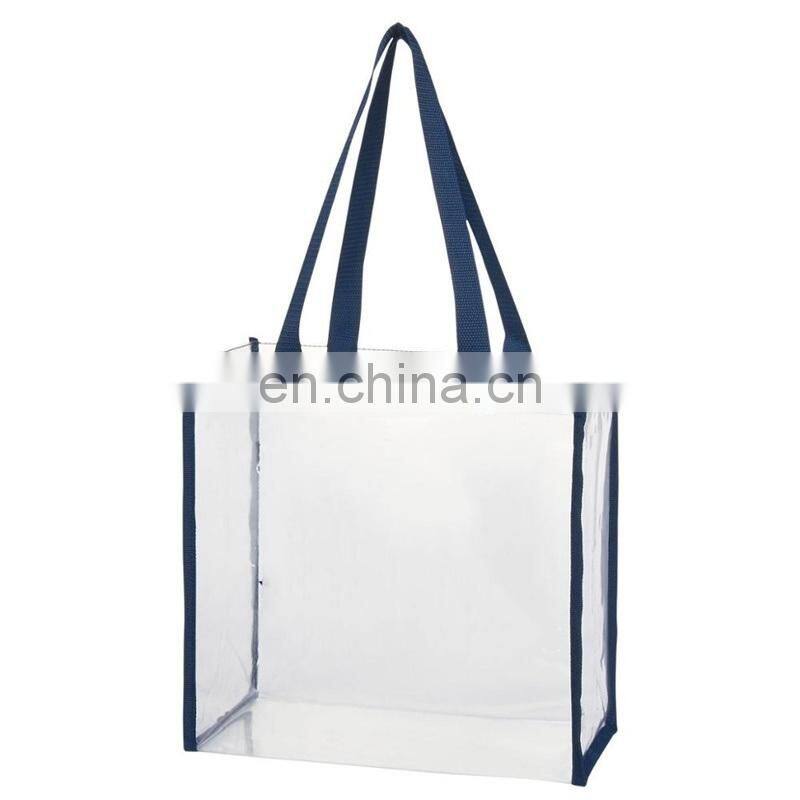 Best Selling Custom Promotional Waterproof Women Tote Transparent PVC Cosmetic Bag