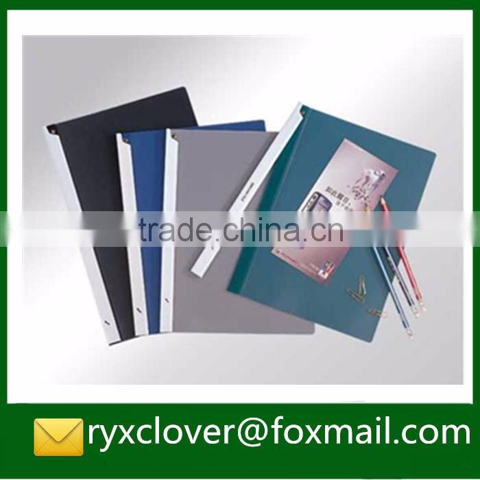 PP plastic transparent clip report cover file folder