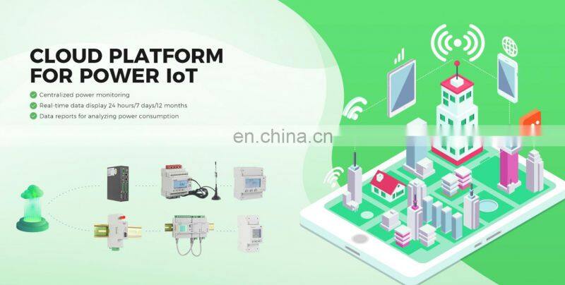 Smart meter electricity meter guide rail electric energy meter miniature single-phase charging pile power meter voltage ammeter