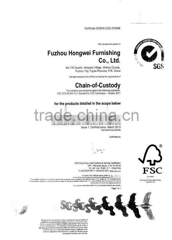 Hongwei antiquated dark blue wooden candle holder