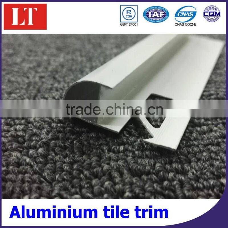 OEM ODM profile angel shap corner aluminium tile trim