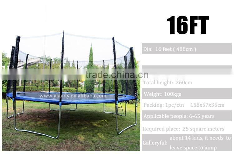 13ft trampoline with enclosure