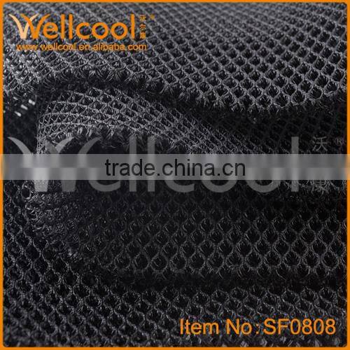 100% polyester breathable material 3d mesh fabric for motorcycle seat cover
