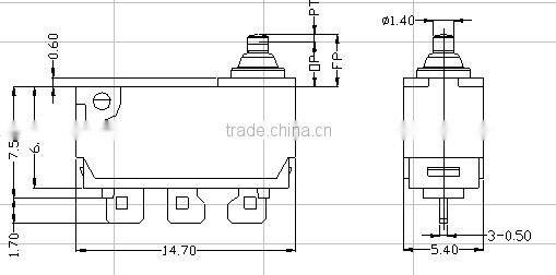 Mini Micro Limit Switch,v4ncs micro switch,SPDT Snap Action LOT