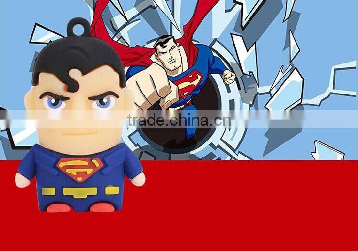 2016 hot selling gift for kids large quantity factory usb flash drive with cute design cartoon character