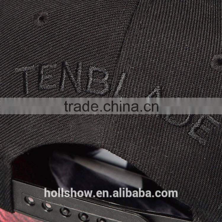 Letter Embroidery Fashion Man Women Flat Hiphop Caps Custom Snapback