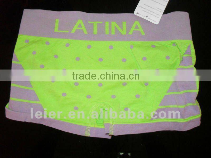 children's cute seamless underwear boxer bra boyshort