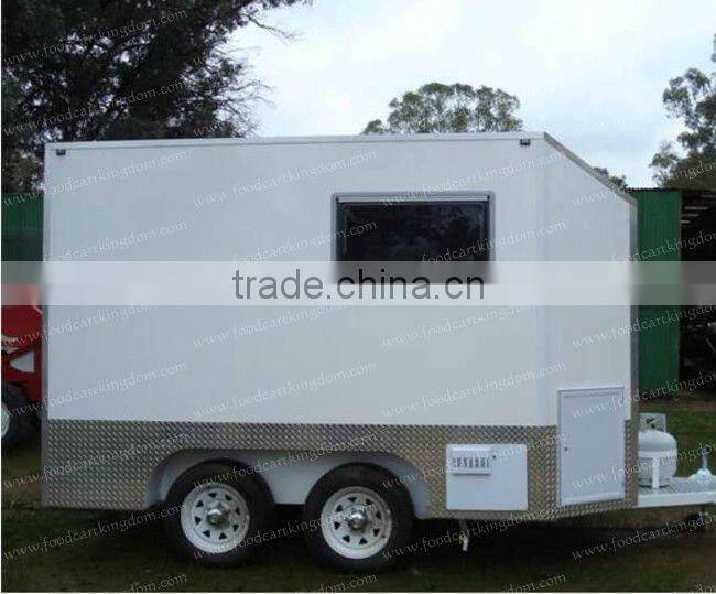 mobile kiosk food cart/mobile kitchen food van for sale