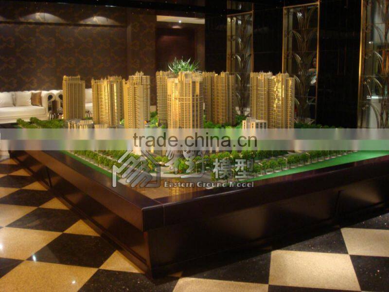 Wonderful architectural model lighting making by JC Model maker