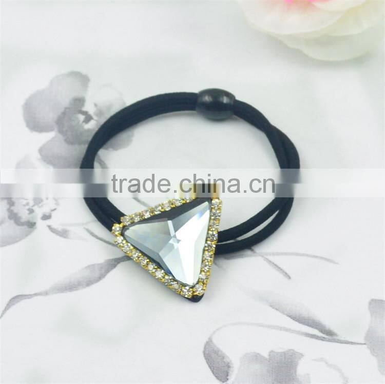 Round Rhinestone Hair Accessories Hair Ring Hair Rope