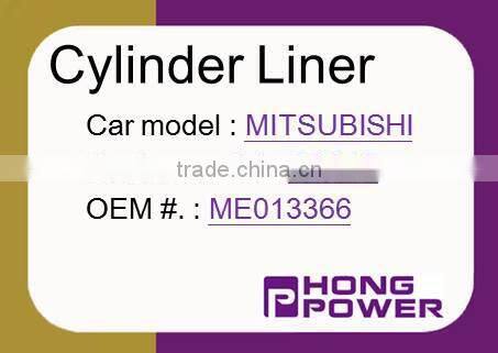 4D34T for Mitsubishi auto diesel engine parts cylinder liner