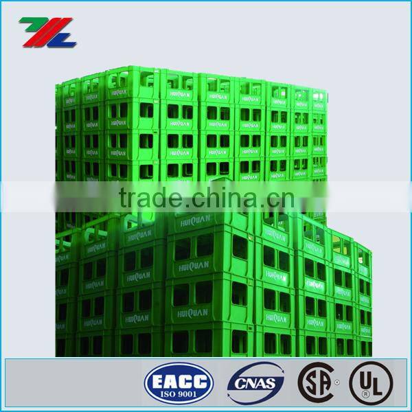 PP Plastic Beer Storage Packaging Turnover Box . 24 bottles Plastic Beer Bottles Storage Basket