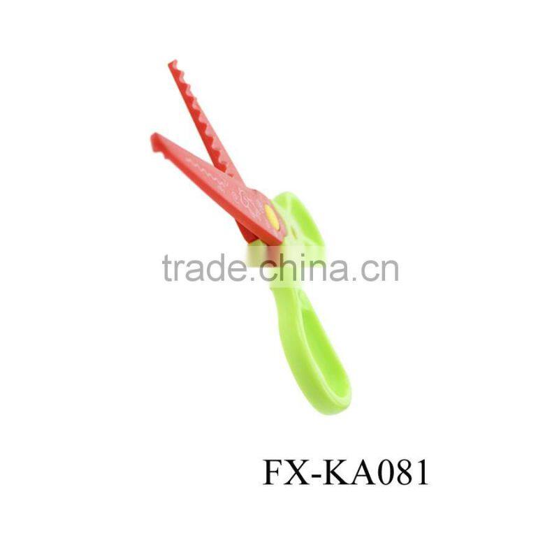 KA081F Plastic craft scissor peralatan perkakas