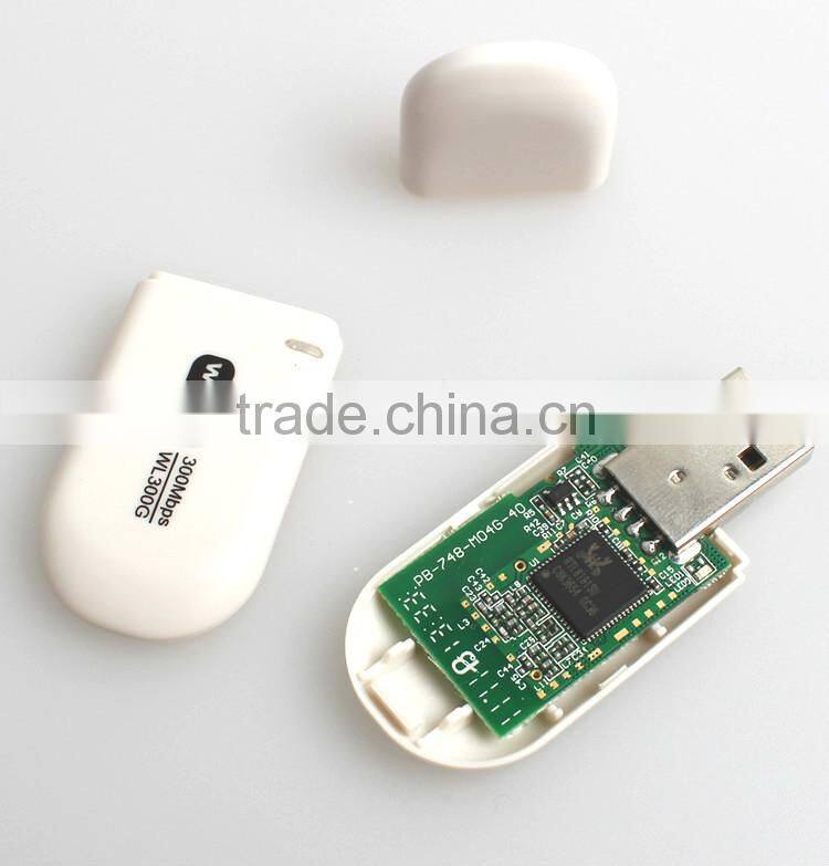 USB 300M Mini Wireless Wlan Card RTL8191 High Power WiFi Nano Network Adapter