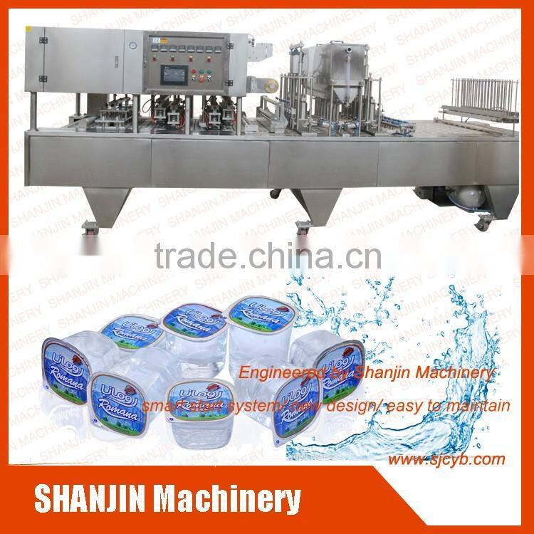 Filling machine manufacturing company and mineral water cup filling and sealing machine