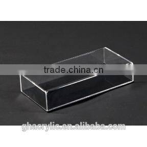 High rigidity Rectangle design hot sale acrylic display box, plexiglass box