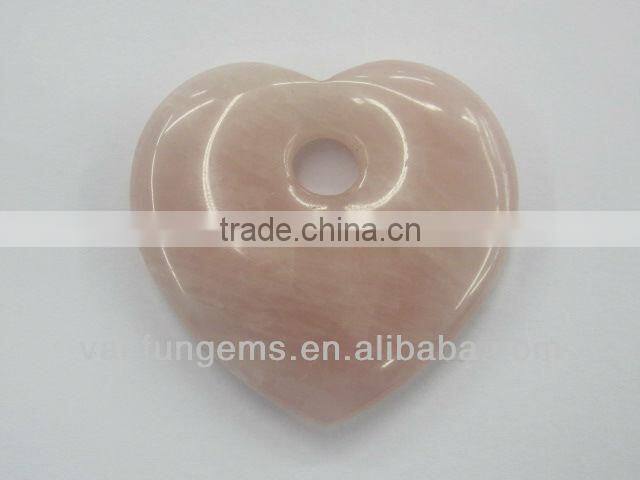 Wholesale 35x 6mm Soft Yellow Jade heart shape pendant