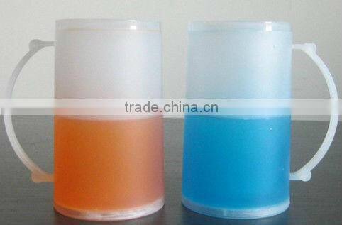 plastic double wall party beer mug