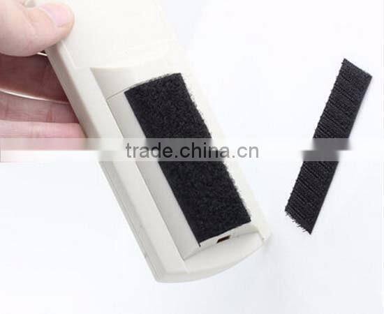 Customized sticky hook and loop dots magic tape back with gule