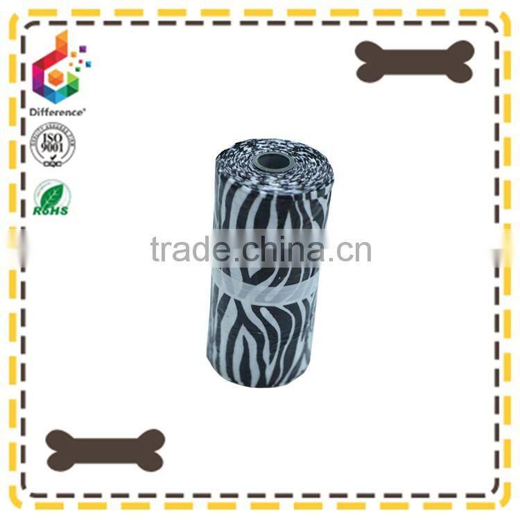 Printing poop bags pet waste bag