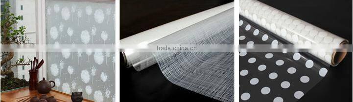 High quality decorative pet membrane/film for glass door