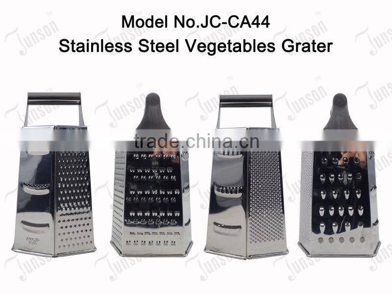 Stainless Steel Vegetables Grater/9" Hexagonal Fruit Peeler/Six Sides Vegetables Scrape Plane