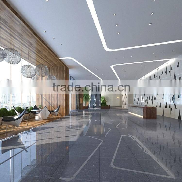 Dark grey 800x800mm double loading polished ceramics floor tiles