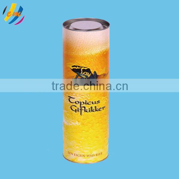 High end paper wine canister package