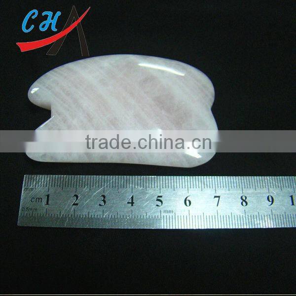 Old topaz gemstone scrapping plate treat waist,shoulder,neck and back pain