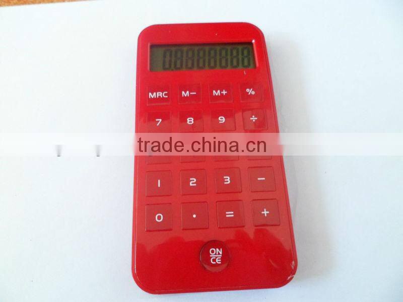 Hot sale christmas gift calculator for notebook , solar silicone calculator,cheap calculators for sale