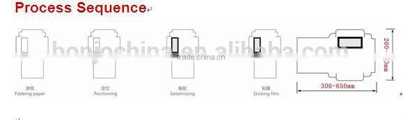 full automatic paper carton window patching machine (BJ-560T)