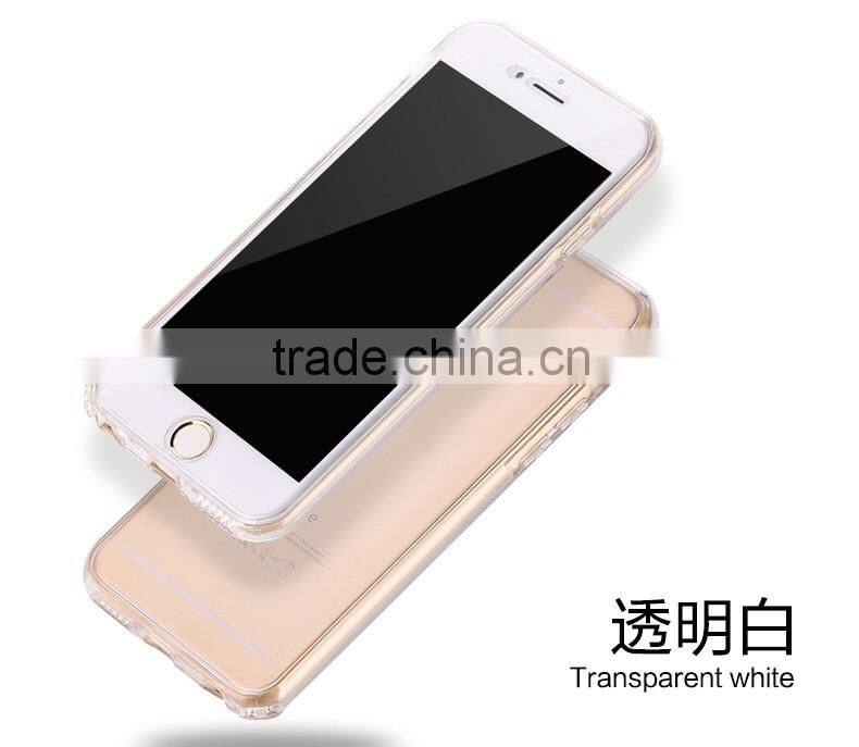 Shockproof 360 Protective Clear TPU Gel Case Cover For Apple Iphone SE