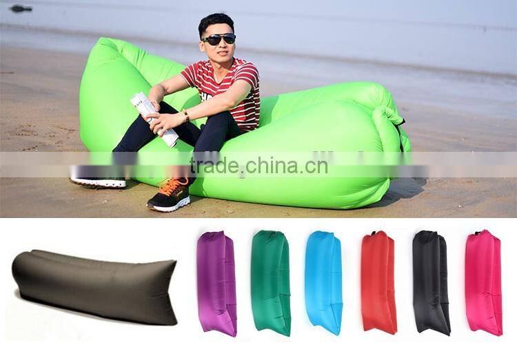 New Product Nylon Inflatable Sleeping Bag Waterproof Outdoor Lazy Sofa