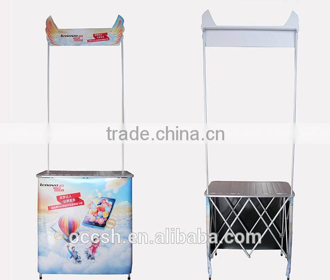 Hot Sale Portable Promotion Table Aluminum Display Counter