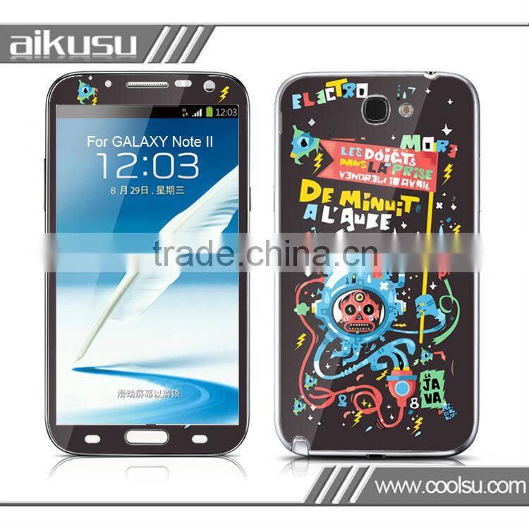 Hot sale removable crystal sticker for samsung7100