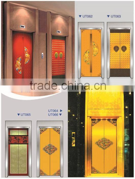 Golden & Luxurious & Vintage Style Elevator Golden Door