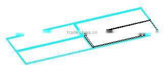 LED Light Source and IP44 IP Rating 2x4 led ceiling panel light,300*1200mm panel for office