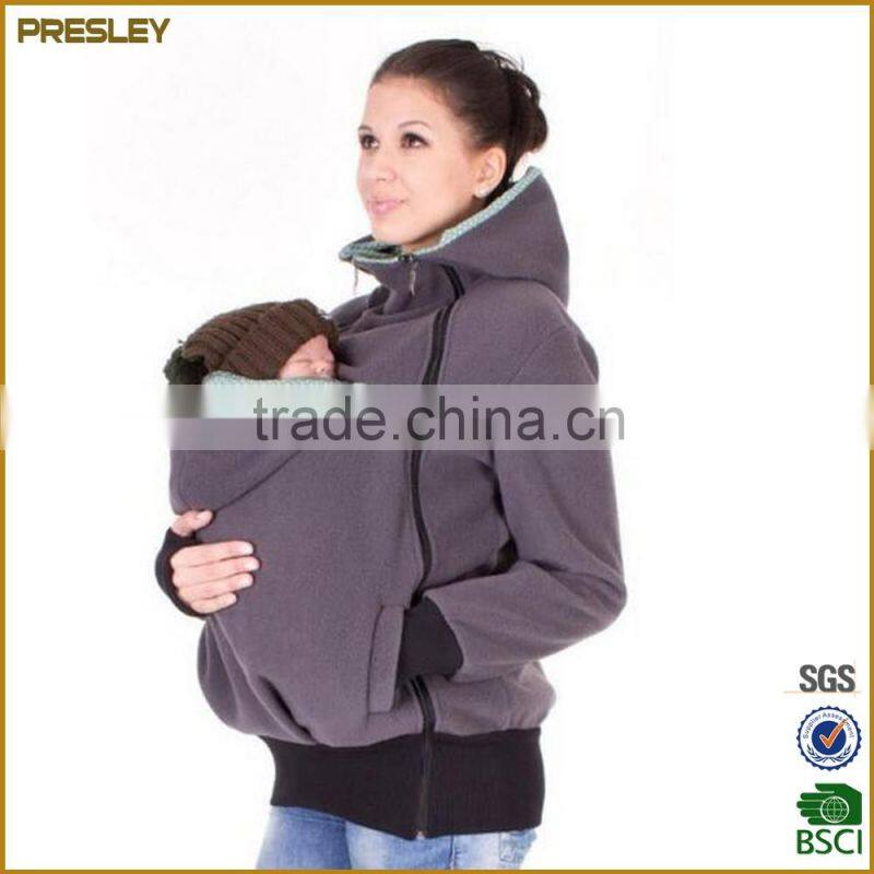 Customized high quality baby cover mother care hoodie jackets/Baby carrier 3 in 1 hoodie jackets