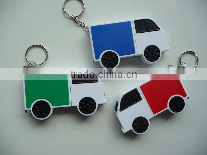 promotional truck shape cheap and colorful mini pocket tool kit with tape measure